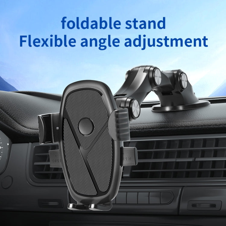 XZ3+JZ3 Suction Cup Type Car Holder Fixed Shockproof Mobile Phone Stand GPS Navigation Holder, XZ3+JZ3