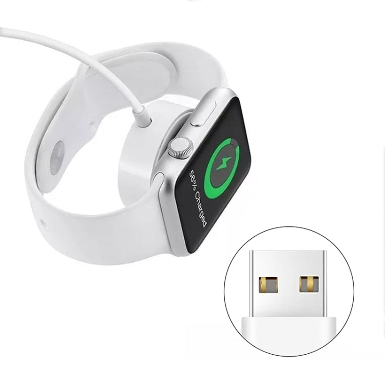 1m USB Magnetic Fast Charger Charging Cable for Watch Apple Series Ultra/8/7/6/SE/SE2/5/4/3/2/1