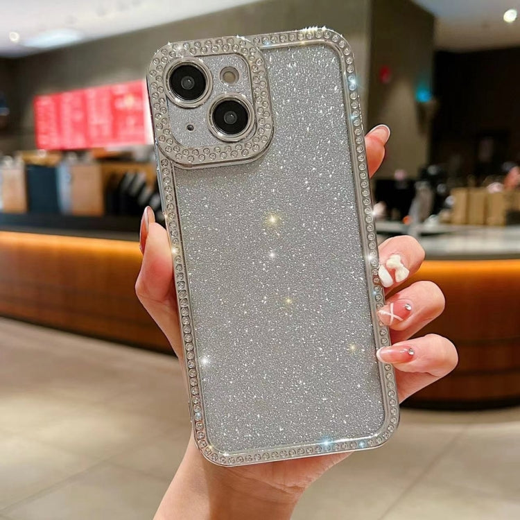 Diamond Gradient Glitter Plated TPU Phone Case