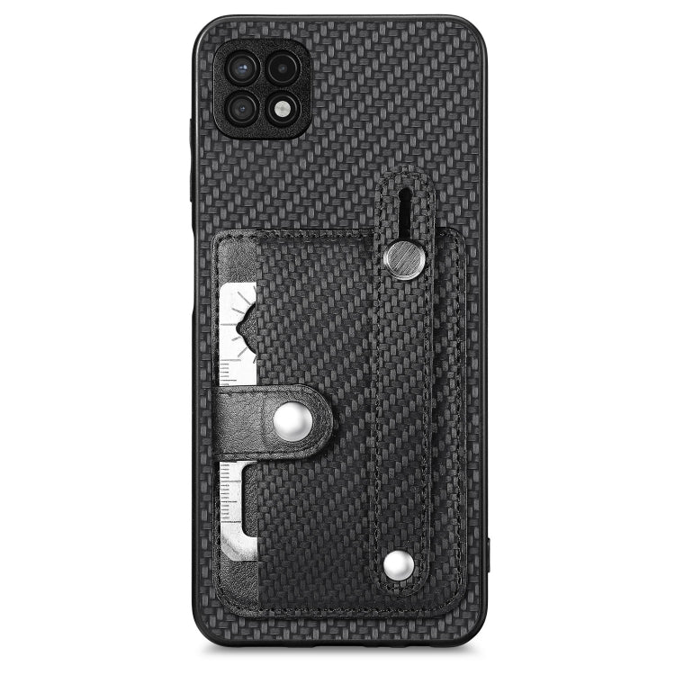 Wristband Kickstand Wallet Back Phone Case with Tool Knife, For Samsung Galaxy A22 4G, For Samsung Galaxy A22 5G, For Samsung Galaxy S21 FE 5G, For Samsung Galaxy A32 5G