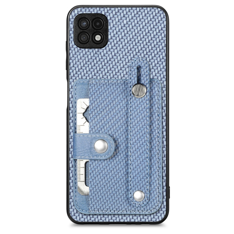 Wristband Kickstand Wallet Back Phone Case with Tool Knife, For Samsung Galaxy A22 4G, For Samsung Galaxy A22 5G, For Samsung Galaxy S21 FE 5G, For Samsung Galaxy A32 5G