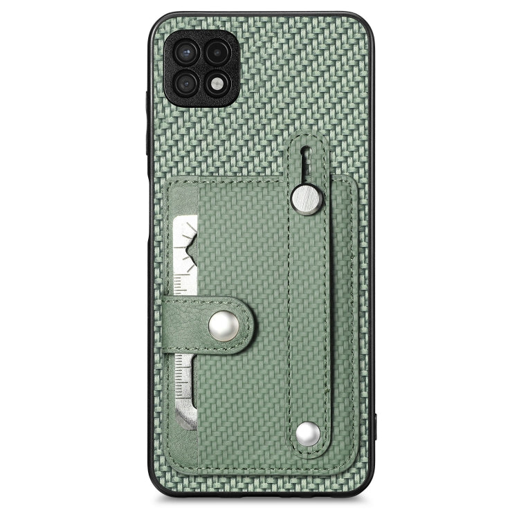 Wristband Kickstand Wallet Back Phone Case with Tool Knife, For Samsung Galaxy A22 4G, For Samsung Galaxy A22 5G, For Samsung Galaxy S21 FE 5G, For Samsung Galaxy A32 5G