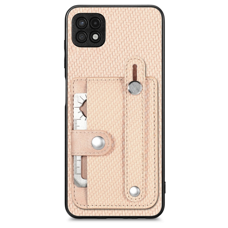 Wristband Kickstand Wallet Back Phone Case with Tool Knife, For Samsung Galaxy A22 4G, For Samsung Galaxy A22 5G, For Samsung Galaxy S21 FE 5G, For Samsung Galaxy A32 5G