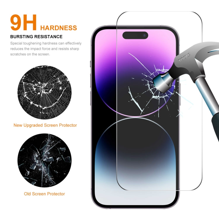 10pcs ENKAY 0.26mm 9H 2.5D High Aluminum-silicon Tempered Glass Film