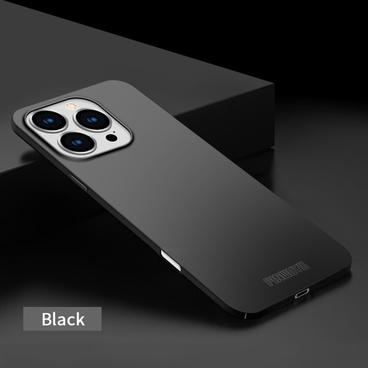 PINWUYO Micro-Frosted PC Ultra-thin Hard Phone Case with Magsafe Magnetic Ring