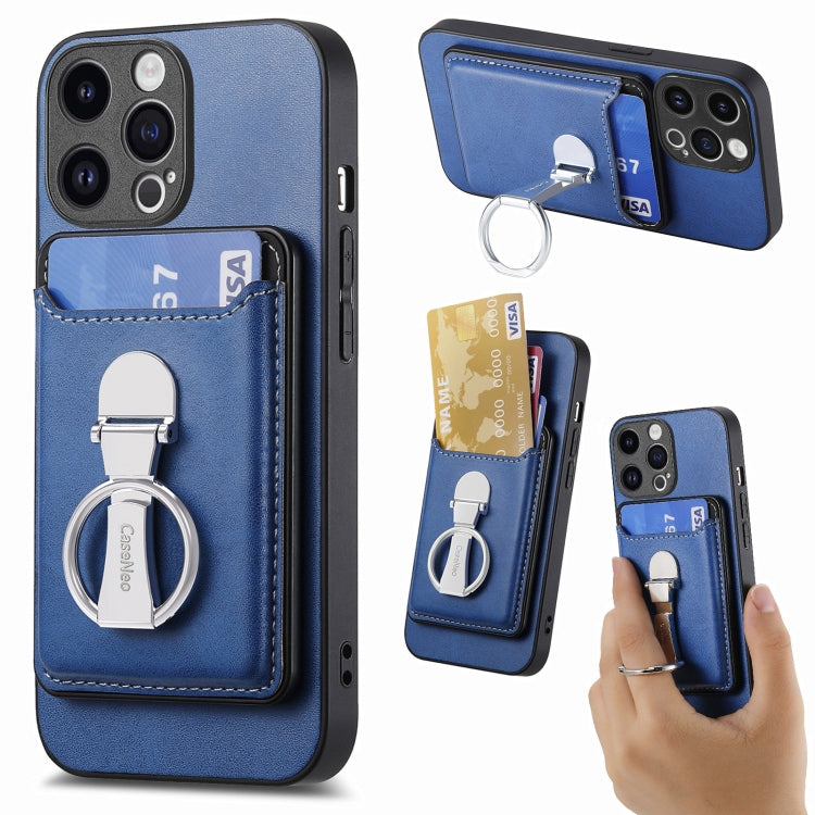 Skin Feel Ring Holder Wallet Magnetic Phone Case