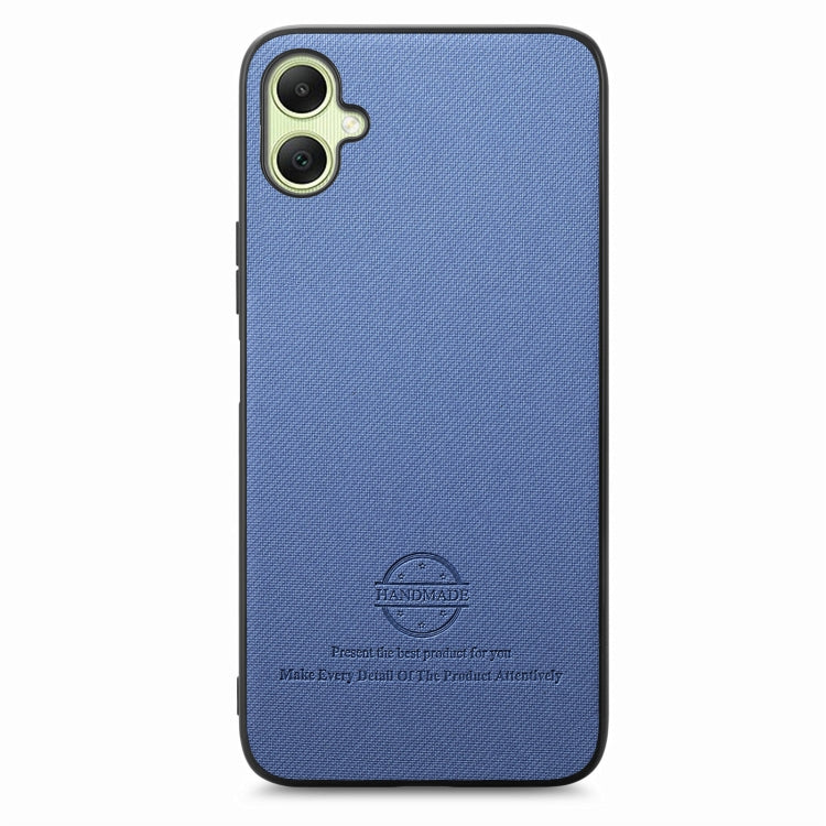 Twill Fabric Leather Skin Back Phone Case, For Samsung Galaxy A05, For Samsung Galaxy A05s, For Samsung Galaxy A25 5G