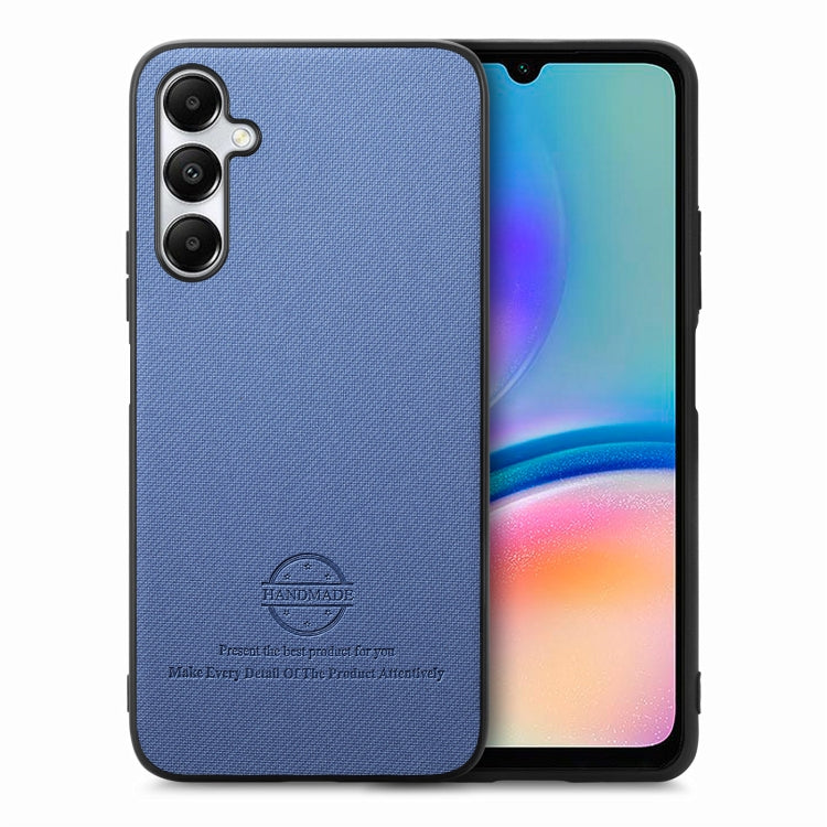 Twill Fabric Leather Skin Back Phone Case, For Samsung Galaxy A05, For Samsung Galaxy A05s, For Samsung Galaxy A25 5G