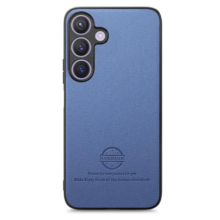 Twill Fabric Leather Skin Back Phone Case, For Samsung Galaxy S25 5G, For Samsung Galaxy S25+ 5G, For Samsung Galaxy S25 Ultra 5G
