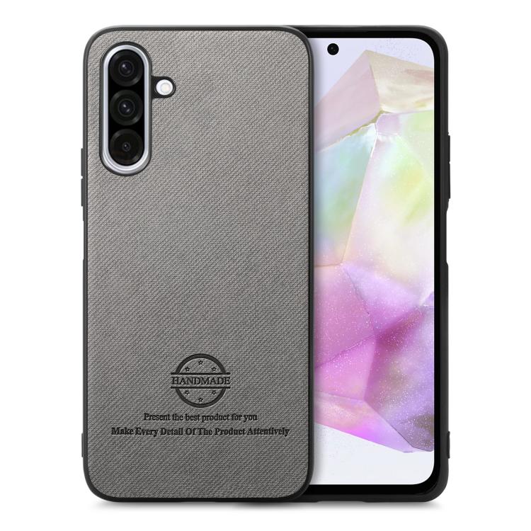 Twill Fabric Leather Skin Back Phone Case, For Samsung Galaxy A56 5G, For Samsung Galaxy A26, For Samsung Galaxy A36