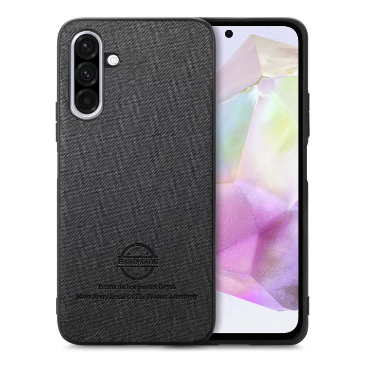 Twill Fabric Leather Skin Back Phone Case, For Samsung Galaxy A56 5G, For Samsung Galaxy A26, For Samsung Galaxy A36