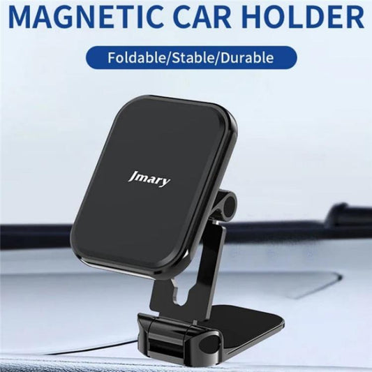 JMARY MH-82 Car Dashboard Zinc Alloy Foldable Magnetic Phone Holder