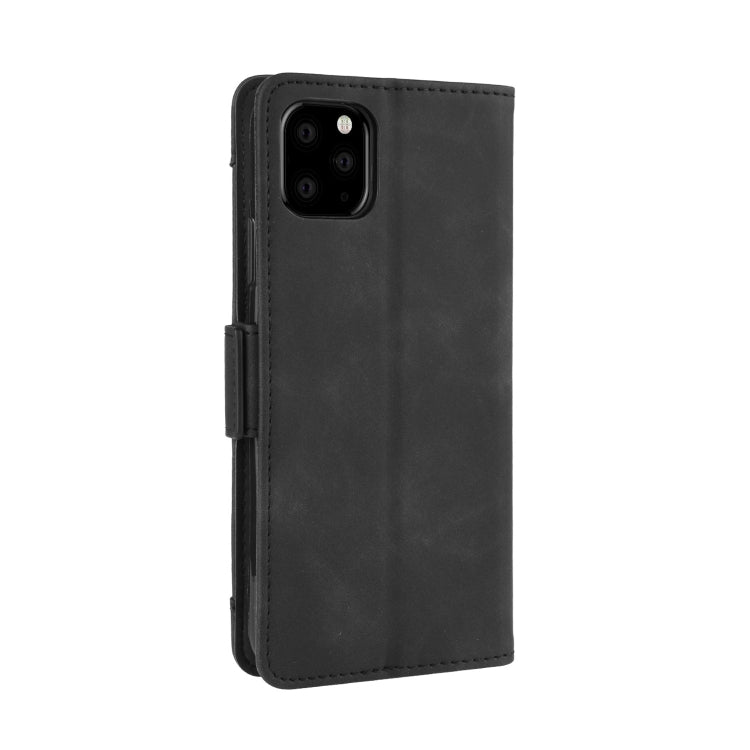 Wallet Style Skin Feel Calf Pattern Leather Case For iPhone XIR 2019 ,with Separate Card Slot