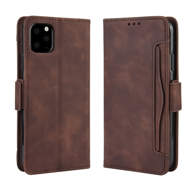 Wallet Style Skin Feel Calf Pattern Leather Case For iPhone XIR 2019 ,with Separate Card Slot