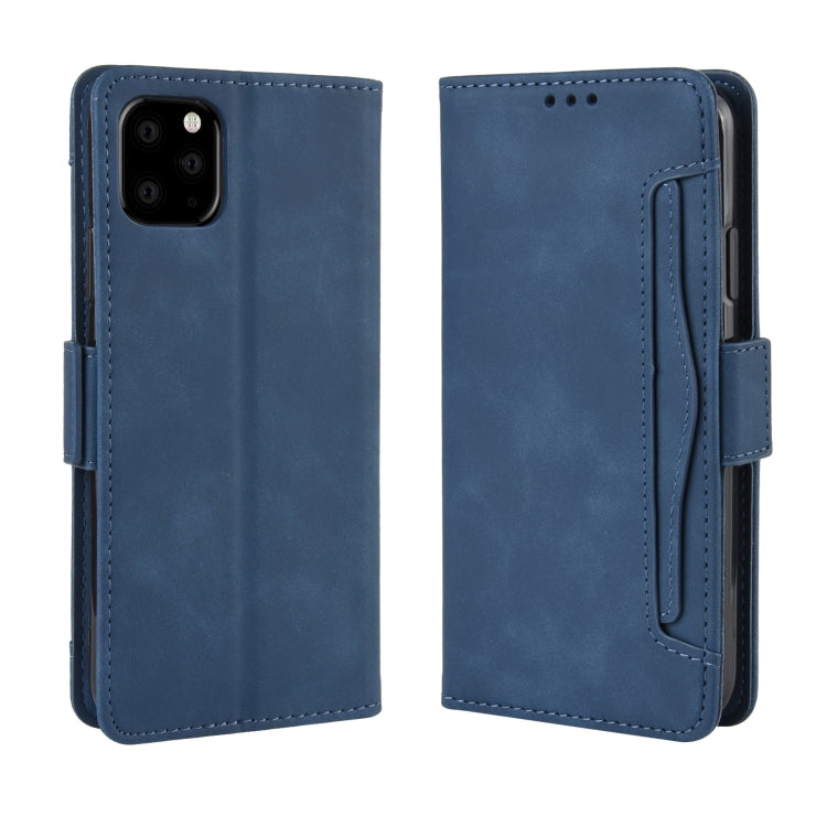 Wallet Style Skin Feel Calf Pattern Leather Case For iPhone XIR 2019 ,with Separate Card Slot