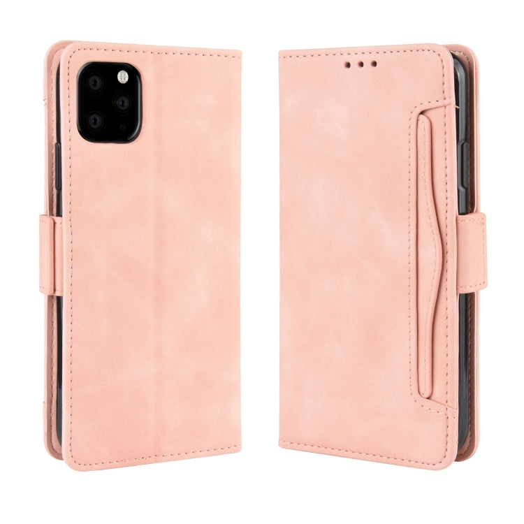 Wallet Style Skin Feel Calf Pattern Leather Case For iPhone XIR 2019 ,with Separate Card Slot