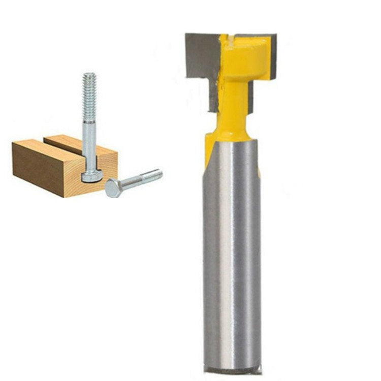 Woodworking Milling Cutter 8-handle Keyhole Cutter Photo Frame Wall-mounted T-type Keyhole Cutter, 8x3/8 Inch, 8x1/2 Inch