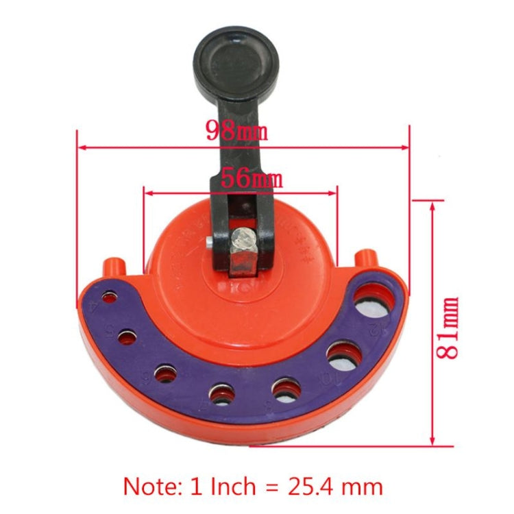 Tile Glass Hole Cutter Tool Drill Fixed Suction Cup, Glass Hole Cutter