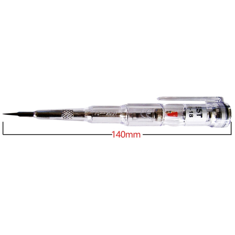 70-250V IP56 Waterproof Voltage Tester Induced Electric Pen Detector Screwdriver Probe Test Pen, Probe Test Pen