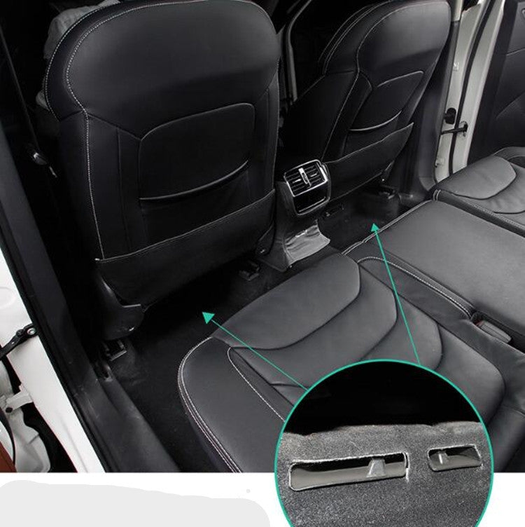 2 PCS Car Air Exhaust Cover Seat Air Outlet Protection Cover for Skoda, Upgraded pair