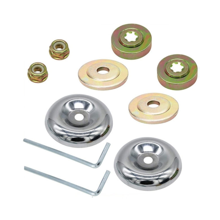 Lawn Mower Working Head Accessories Brush Cutter Pressure Plate Protection Cover Nut, Work Head 4 PCS/Set, Work Head 3 PCS/Set, Work Head 3 PCS/Set + Hexagon, Work Head 10 PCS/Set