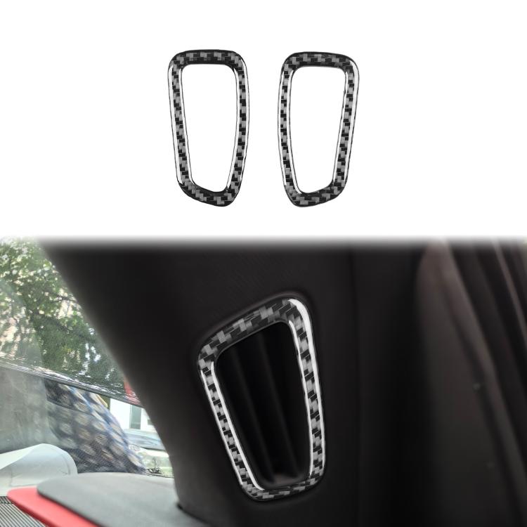 For Chevrolet Corvette C8 2pcs /Set A-Pillar Air Outlet Decorative Stickers