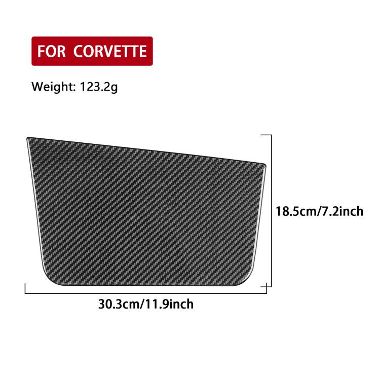 For Chevrolet Corvette C8 Left-Hand Drive Passenger Panel Sticker, Left-Hand Drive