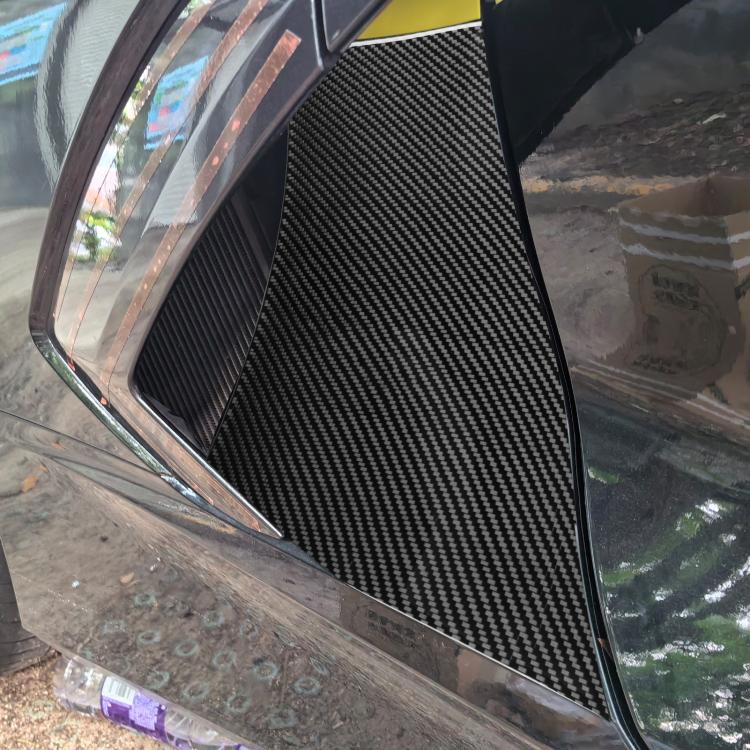 For Chevrolet Corvette C8 2pcs /Set Body Exhaust Port Sticker