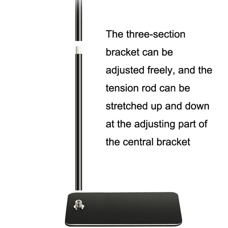 155cm Mobile Phone Tablet Live Broadcast Bedside Lifting Bracket, 155cm Telescopic Floor Model (Black), 155cm Cantilever Floor Stand (Black), 155cm Telescopic Floor Stand (White), 155cm Cantilever Floor Stand (White)