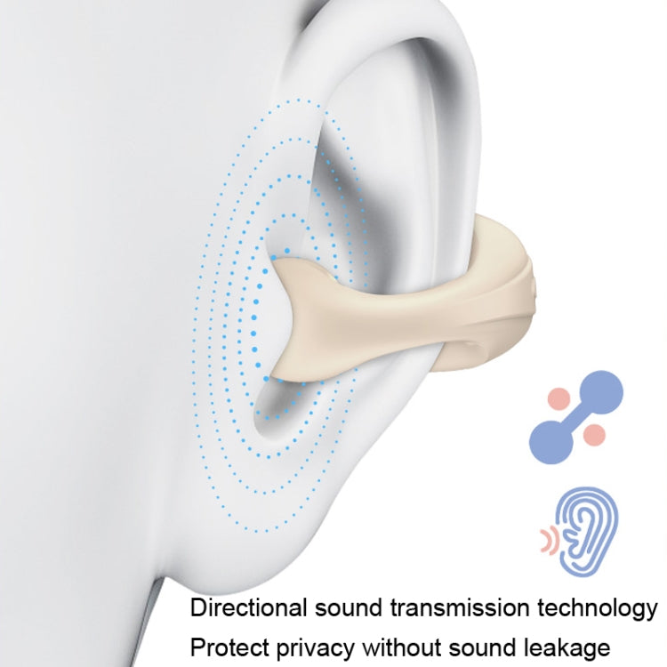 Dual Ear Bone Conduction Wireless Bluetooth Earphones Ear Clip Wear Mini Sport