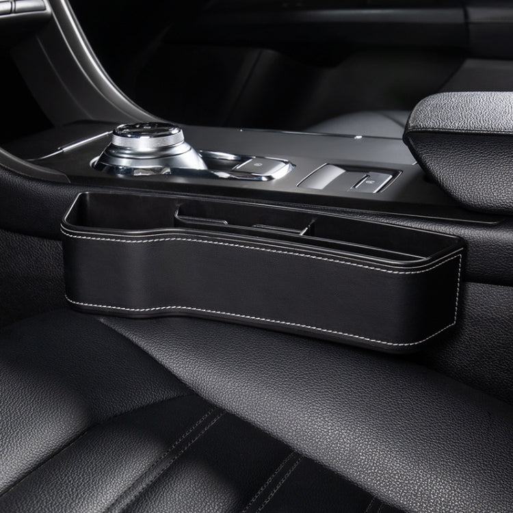 Car Crevice Storage Box Seat Decoration Finishing Box, Black Leather Principal Driver, Black Leather Co-pilot, Beige Leather Principal Driver, Beige Leather Co-pilot, Mocha Brown Leather Principal Driver, Mocha Brown Co-pilot, Red Suede Principal Drive...
