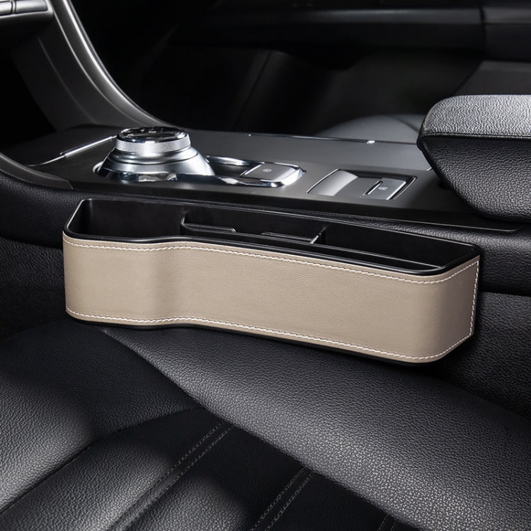 Car Crevice Storage Box Seat Decoration Finishing Box, Black Leather Principal Driver, Black Leather Co-pilot, Beige Leather Principal Driver, Beige Leather Co-pilot, Mocha Brown Leather Principal Driver, Mocha Brown Co-pilot, Red Suede Principal Drive...