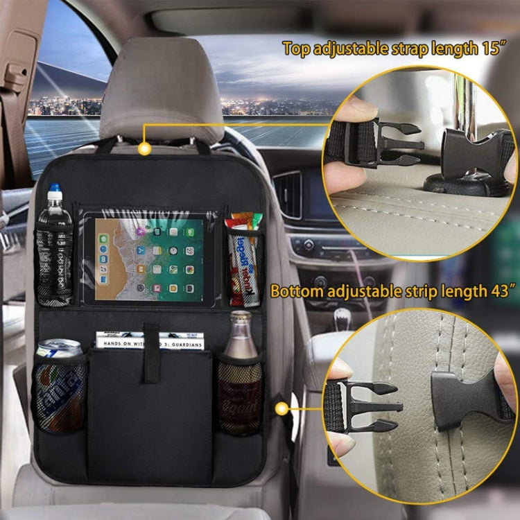 Car Seatback Organiser Storage Hanging Bag, Car Seatback Organiser