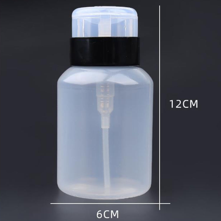 Portable Leak-Proof Alcohol Bottle With Lock Household Cleaning Volumetric Empty Bottle, 250ml