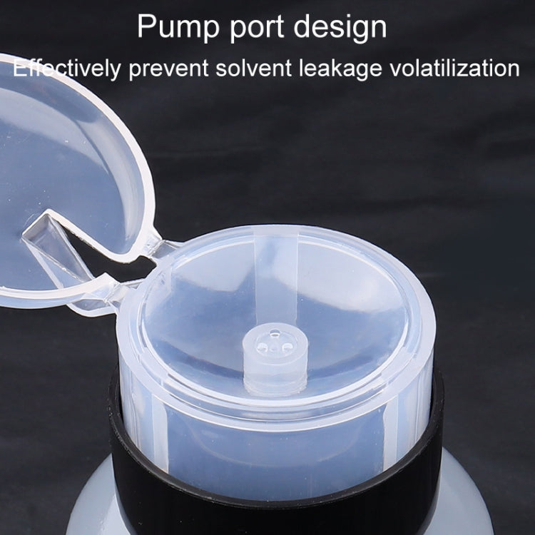 Portable Leak-Proof Alcohol Bottle With Lock Household Cleaning Volumetric Empty Bottle, 250ml