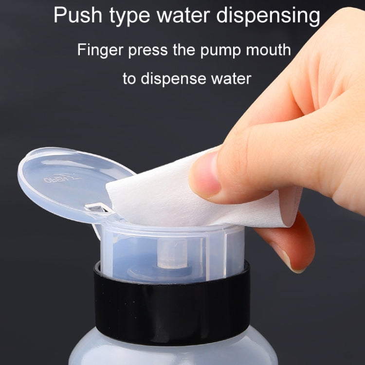 Portable Leak-Proof Alcohol Bottle With Lock Household Cleaning Volumetric Empty Bottle, 250ml