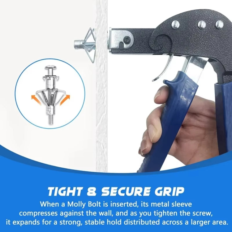 Semi-automatic Hollow Gecko Tensioner Expansion Screw Manual Installation Tool, 72pcs /Set, Single