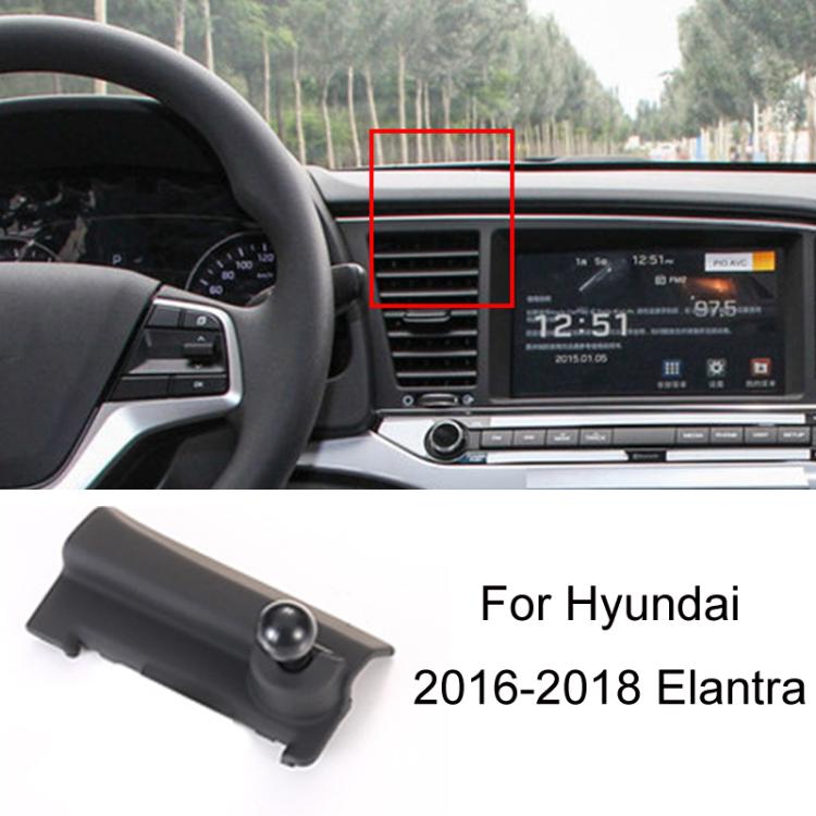 For Hyundai Left Driving Car Special Mobile Navigation Bracket Base