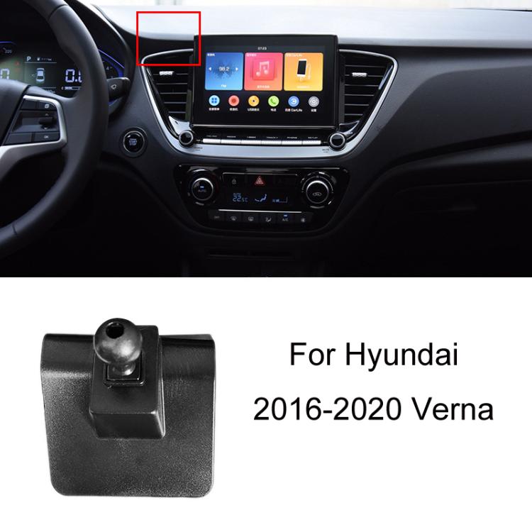 For Hyundai Left Driving Car Special Mobile Navigation Bracket Base