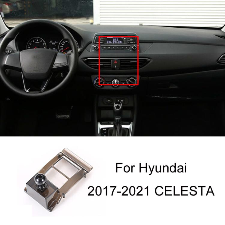 For Hyundai Left Driving Car Special Mobile Navigation Bracket Base