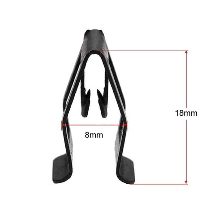 Universal For Car Dashboard Decorative Metal Clips