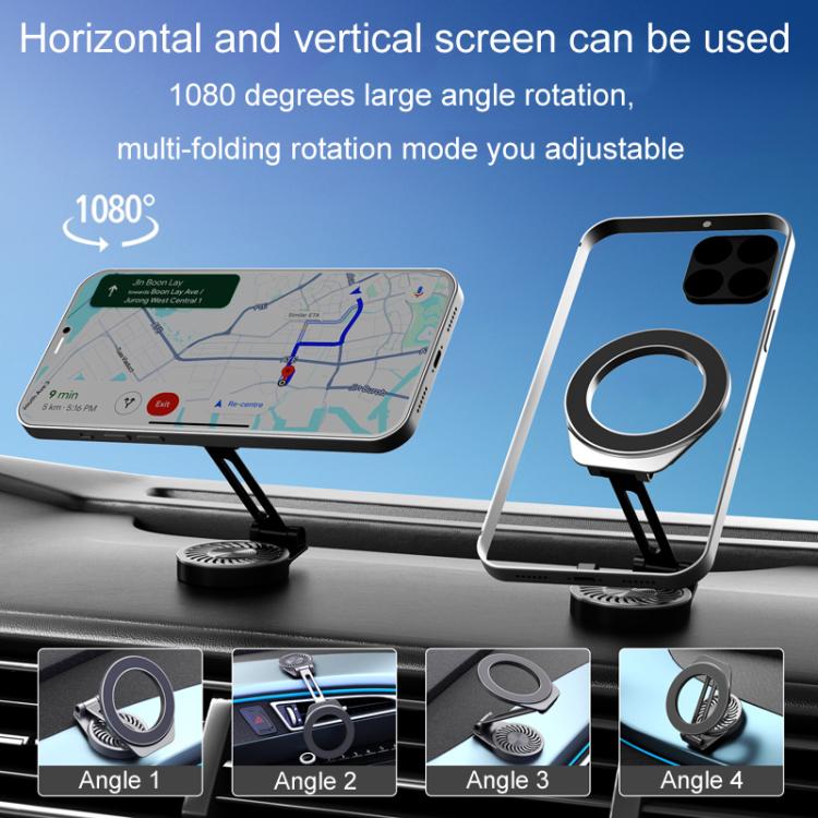 Car Magnetic Cell Phone Holder Dashboard Universal Navigation Mount, Aroma Model