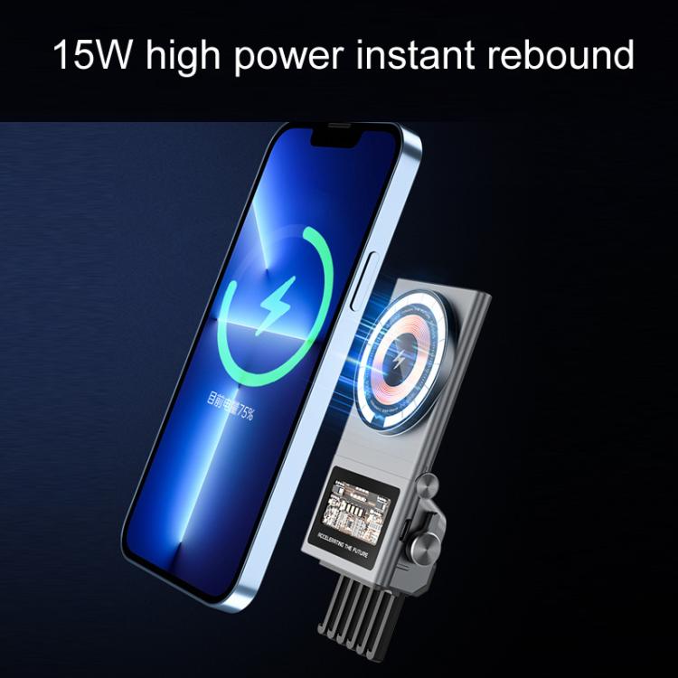 Car Air Outlet Intelligent Induction Wireless Charging Mobile Phone Holder