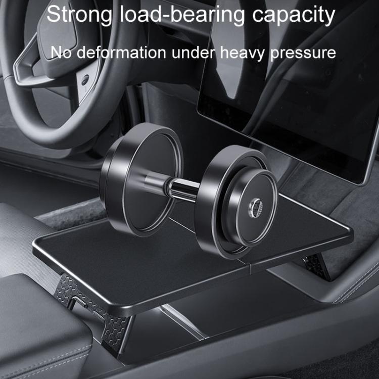 For Tesla Model Y / 3 Car Front Center Control Plate Folding Tray Table