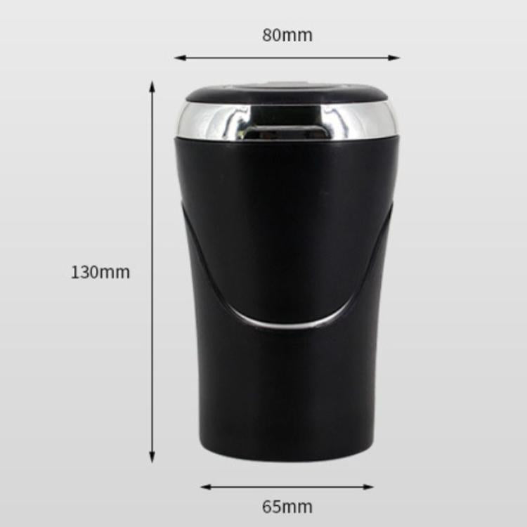 N09A Car Removable Cigarette Ashtray With Light And Lid