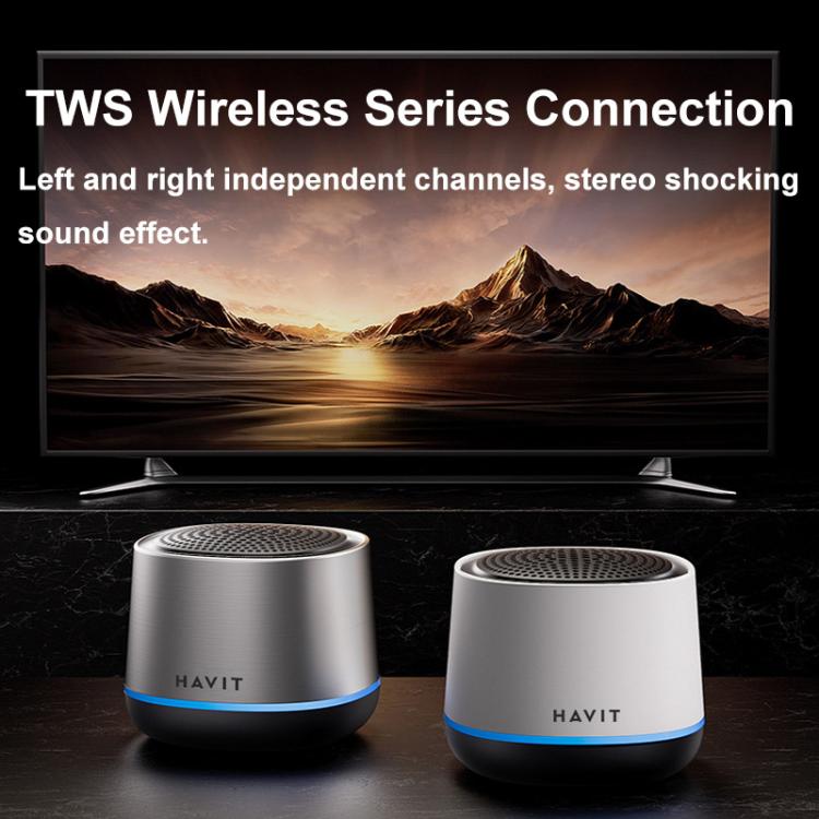 Havit M8 Mini TWS Wireless Bluetooth Speaker Home Subwoofer