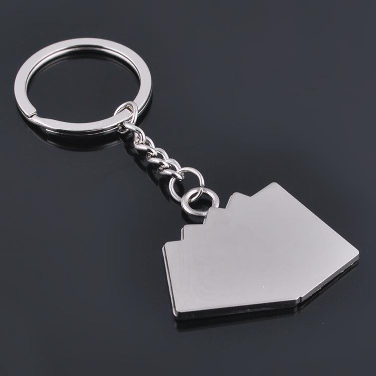 Poker Metal Car Key Chain Pendant, GX-081