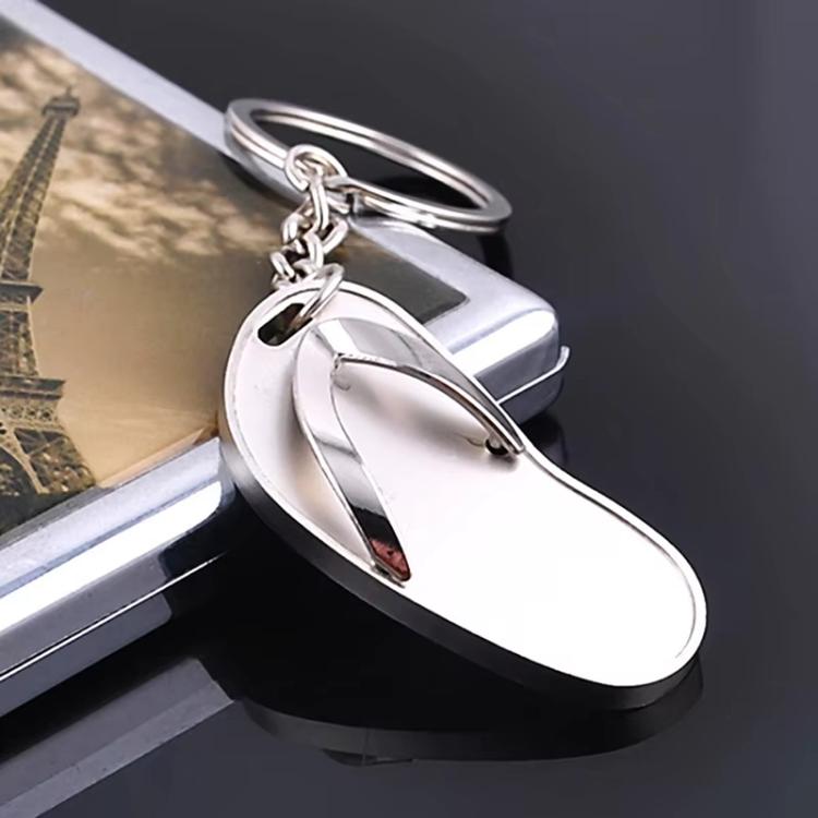 Flip-flops Metal keychain Pendant