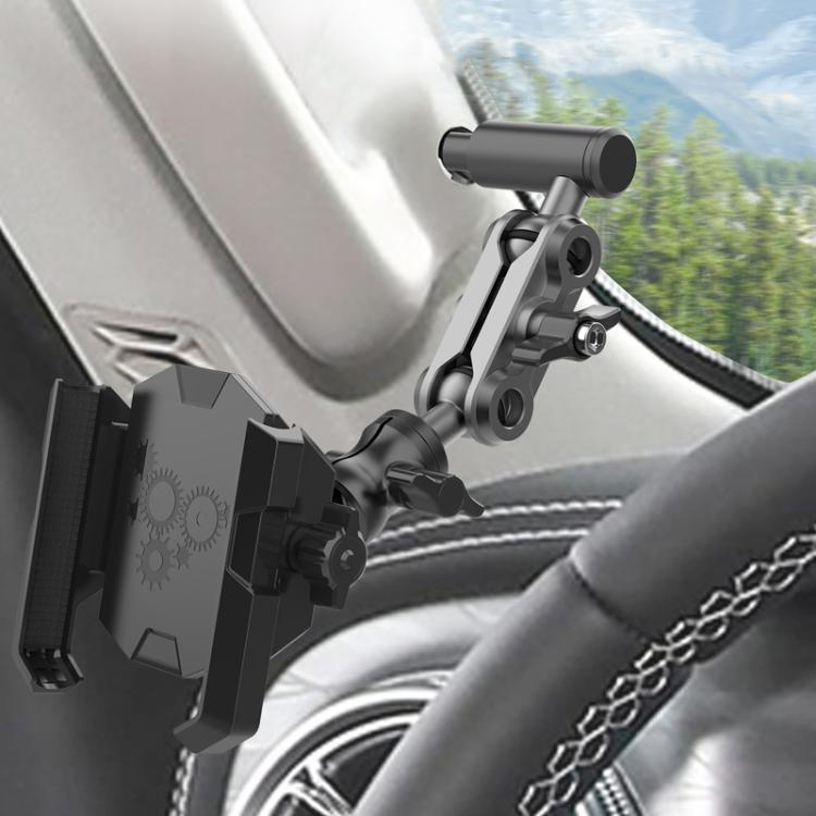 For Tank 300 / Tank 500 / Pajero / Land Cruiser / Land Cruiser Prado A-Pillar Handle Fixed Cell Phone Holder