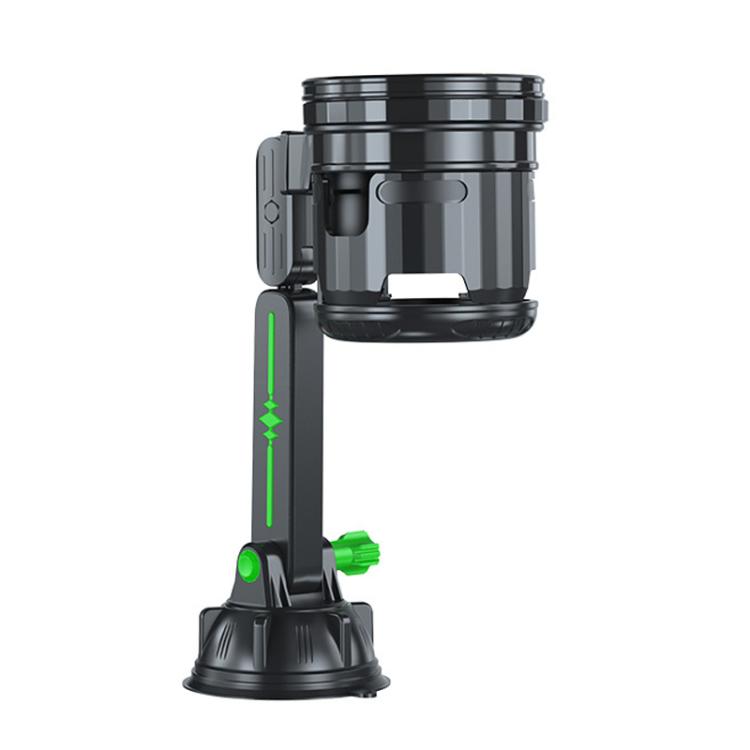 Car Multifunctional Water Cup Holder Auto Large Suction Cup Mounted Drink Rack, Long Rod Gray, Long Rod Green, Short Rod Gray, Short Rod Green
